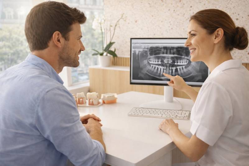 organisation d’un implant dentaire sous anesthésie générale à Marseille